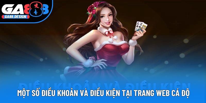 Một số điều khoản và điều kiện tại trang web cá độ