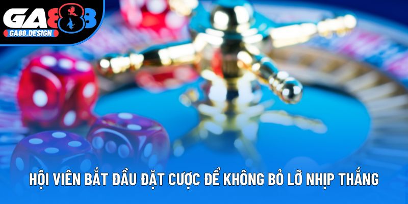 Hội viên bắt đầu đặt cược để không bỏ lỡ nhịp thắng