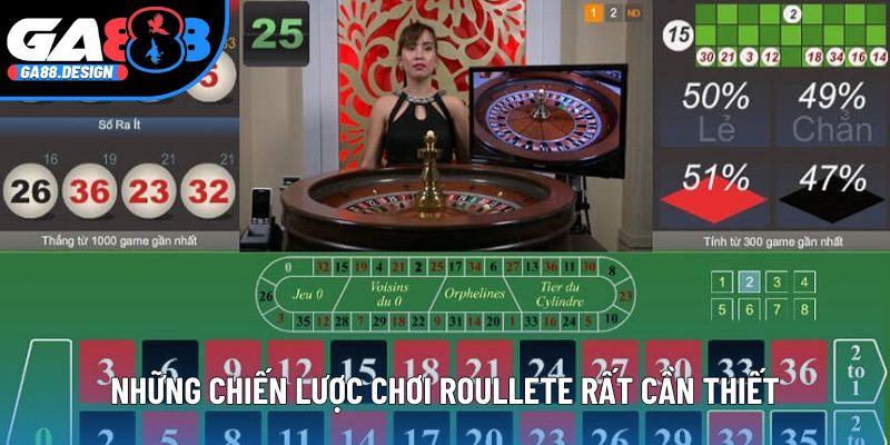 Những chiến lược chơi roullete rất cần thiết