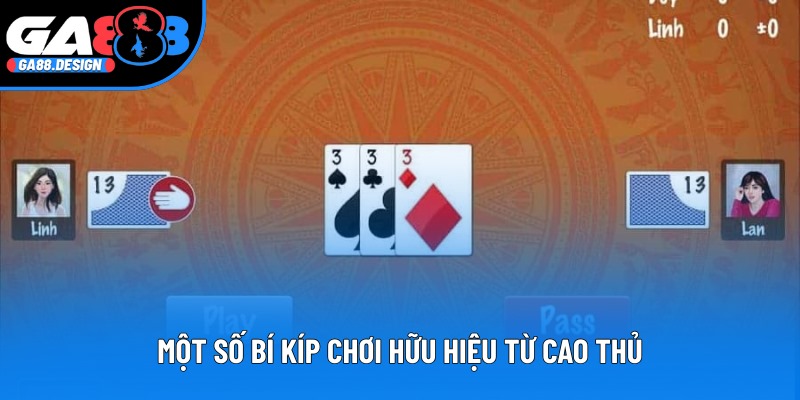 Một số bí kíp chơi hữu hiệu từ cao thủ lâu năm